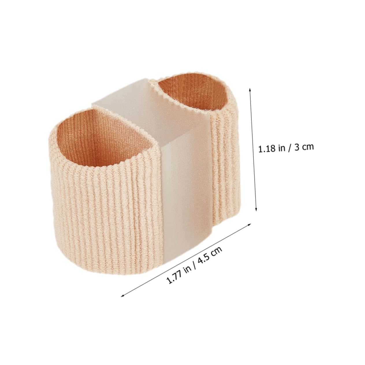 HAPINARY 4pcs Reusable Men Separator for Bunion For Men Big Bunions Straightener for Women Correctors Accessory