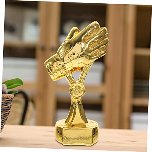 LIOOBO Luva Troféu Futebol Goleiro Troféu Crianças Troféu De Lembrança De Futebol Lugar Troféu Prêmi