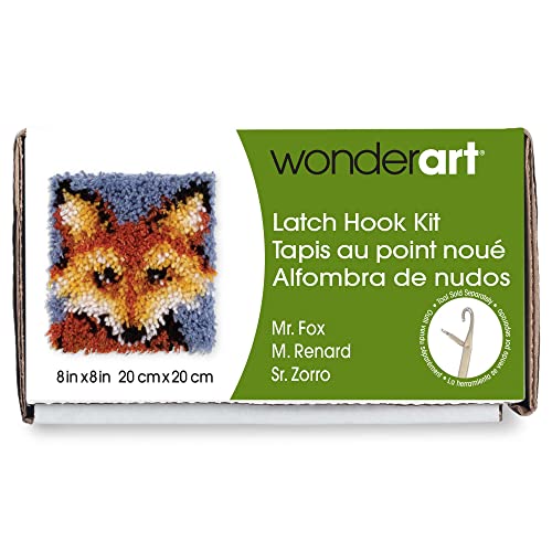 Image of Wonderart Latch Hook Yarn, Fox