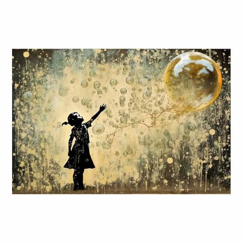 Impression murale esthétique grand paysage moderne peinture salon beige 70x100
