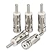 Produktbild Eightwood AM/FM Autoradio Antennenadapter Kupplung ISO Buchse auf Din Stecker 5 Stücke für Blaupunkt Beat TechniSat Pioneer Sony Kenwood Alpine MEHRWEG