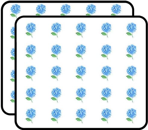 Blue Hydrangea Sticker for Scrapbooking, Calendars, Arts, Kids DIY Crafts, Album, Bullet Journals 50 Pack