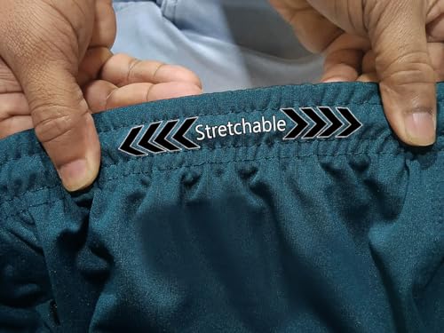 Image of Pinkmint Lycra Soild Track Pant for Men & Elastic Jogger Gym Wear, Yoga Wear, Sports, Regular Wear (Pack of 1)