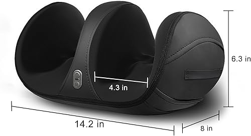 Miniatura 2 de Regalos de Navidad para mujeres y hombres, regalos de elefante blanco, masajeador de pies Shiatsu con calor, masajeador de pies y pantorrillas de