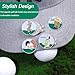 Jecten Magnetic Golf Ball Markers for Hat, Funny Enamel Golf Ball Marker with Magnetic Hat Clip for Golf Hats Bags Gloves Accessories