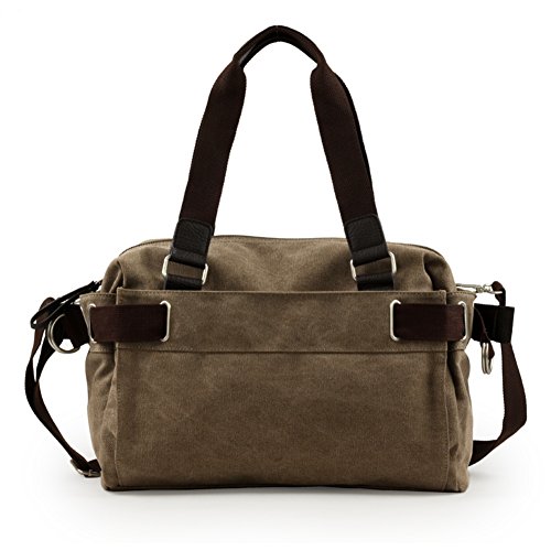 Sac en toile casual pour hommes polyvalent à bandoulière pour voyage