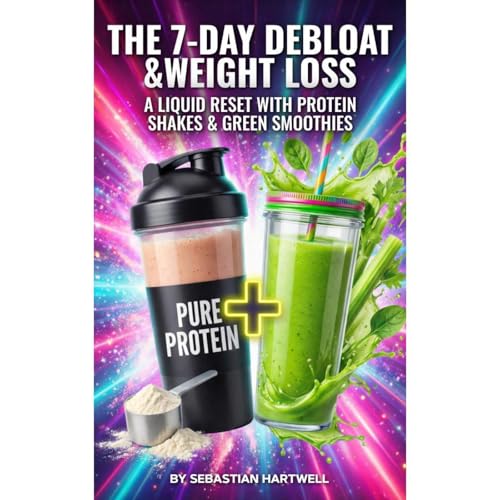 THE 7-DAY DEBLOAT & WEIGHT LOSS Audiolibro Por Sebastian Hartwell arte de portada