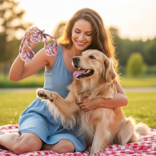 Kauspielzeug für Hunde, langlebige und strapazierfähige Tierartikel zum Zahnen | Zahnreinigungsspielzeug für kleine Hunde - für Spiele zu Hause und im Freien, Stressabbau,