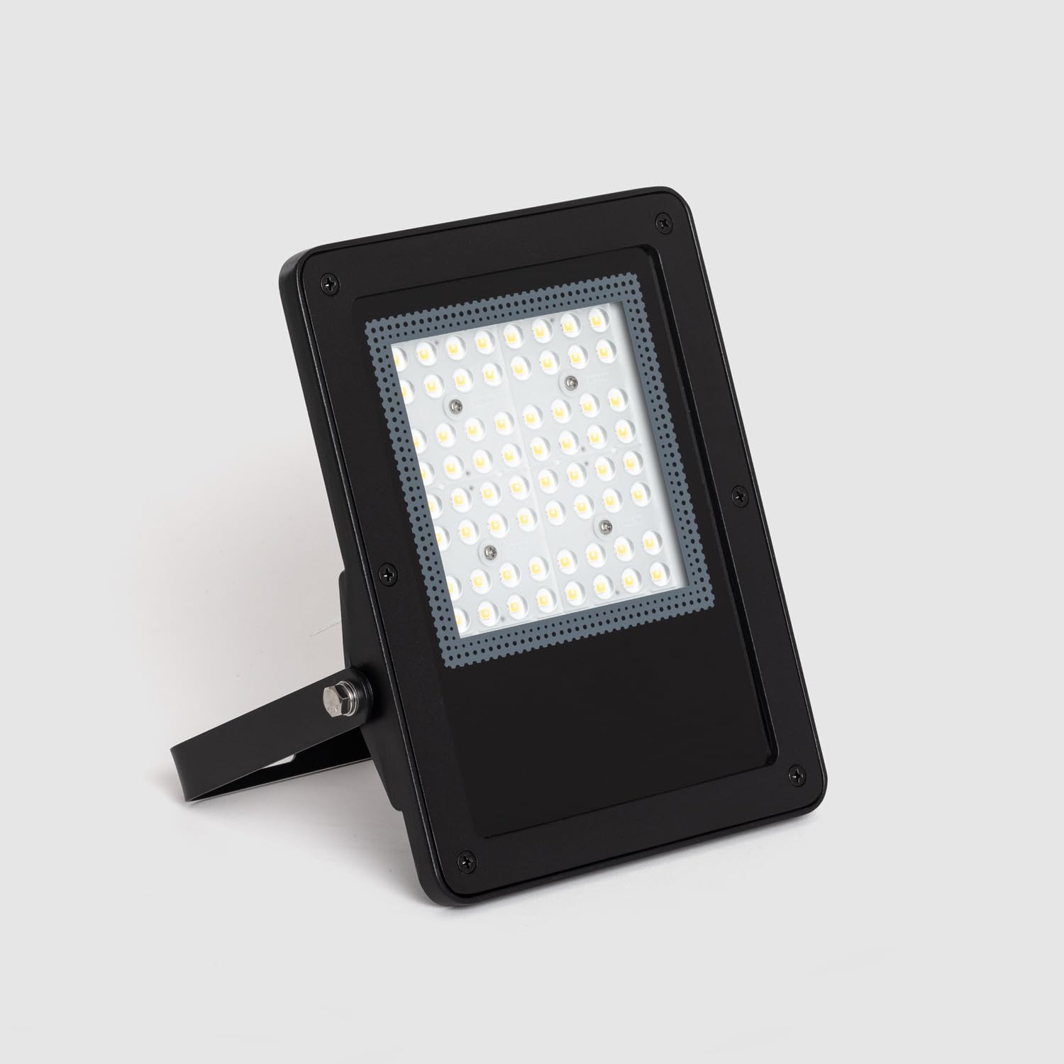 LEDKIA Proiettore LED 50W Regolabile TRIAC 170 lm/W IP65 ELEGANCE Slim PRO