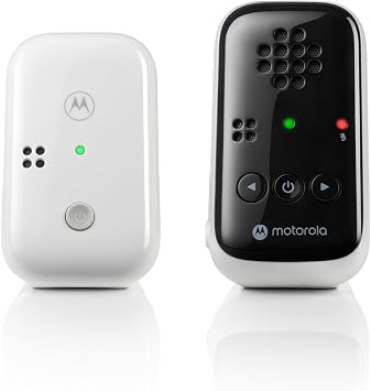 Motorola Nursery - PIP10 Baby Monitor with Audio, High Sensitivity Microphone, Volume Control, Secure Connection and Range of Up to 300 Meters