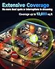 2026 WiFi Extender Signal Booster, New Gen Wi-Fi 6 Repeater, Covers Up to 12,000 sq.ft Range, Dual-Band Internet Booster with Gigabit Ethernet Port, Easy Setup, EasyMesh Compatible