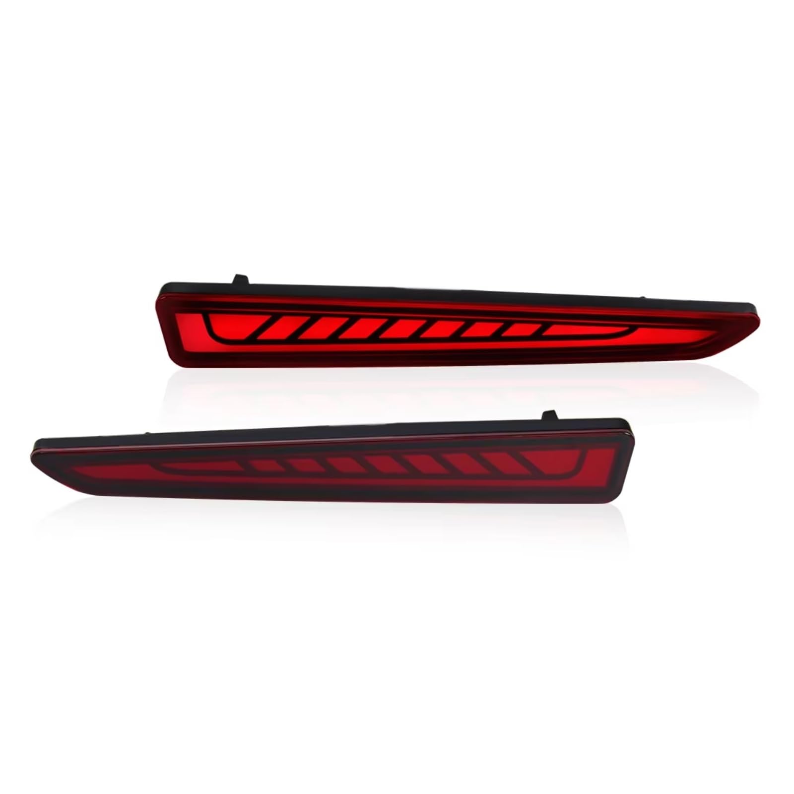 Compatible Con Toyota Para Raize 2019 2020 2021 2022 Reflector Parachoques Trasero Luz Freno Lámparas Traseras Accesorios Coche 12V Reflectante Parachoques(Red A)