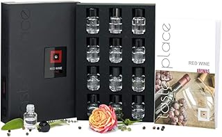 TASTERPLACE Red Wine Aromas - English Version - Tasting Tool - for Sommeliers And Amateurs