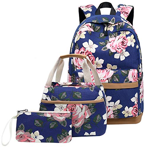 floral bookbag