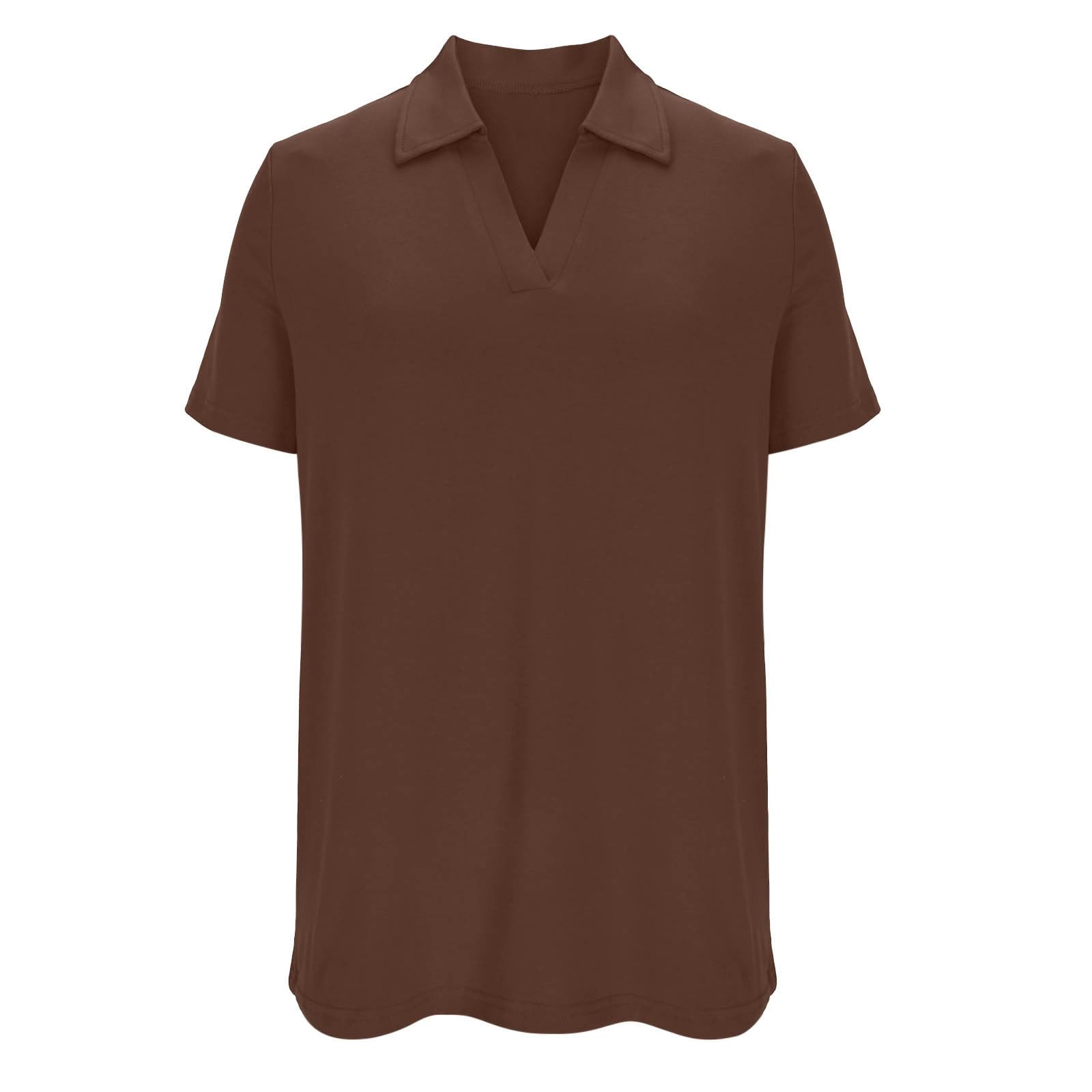 Women's Golf Shirts Short Sleeve Polos Collared Tennis T Shirt Dressy Casual V Neck Business Tunic Top Summer Tshirt - 5