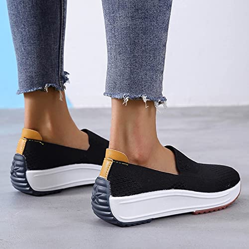 ZBYY Womens Sneakers Walking Sock Shoes Workout Running Athletic Gym Fashion Lightweight Casual Mesh Work Shoes3