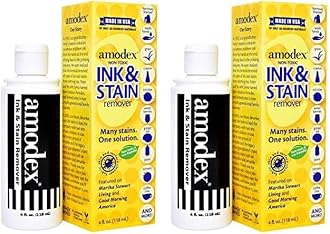 Amodex Products Inc 104 Liquid Ink & Stain Remover 4oz, Fresh and Clean (Pack of 2)