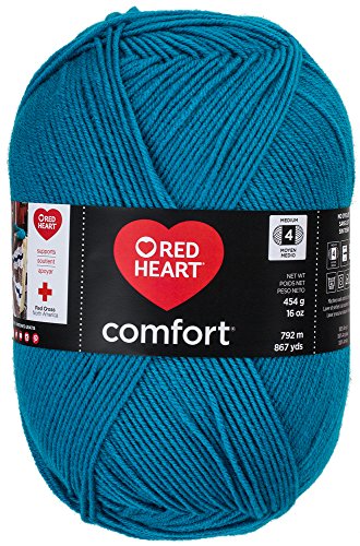 Image of RED HEART Comfort Yarn, Peacock