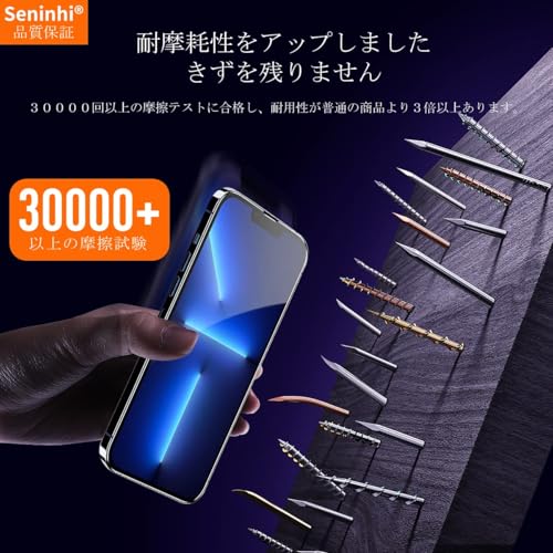 undefined iPhone 13 Pro ガラスフィルム 新型ガイド枠付き 【2枚強化ガラス+2枚レンズ保護フィルム】 Apple iPhone13Pro フィルム レンズフィルム 指紋防止 レンズ/液晶 保護フィルム 硬度9H 耐衝撃 飛散防止 自動吸着 気泡ゼロ ラウンドエッジ加工 超薄 超高質感 貼り付け簡単 【革新的なガイド枠・超簡単貼り付け・0失敗】 SENCAP13P の商品画像 5