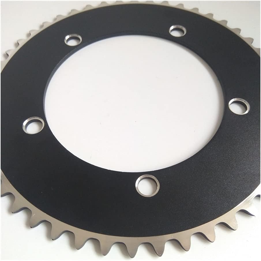 Fixed Gear Bicycle Chainring 130 BCD Track Bike Chainwheel 130 BCD Chain Ring Fixie Single Speed 44T 46T 48T 50T 52T 53T 1/8"