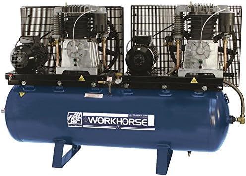 FIAC Workhorse WRD18-250S-3 400v Duplex Belt Drive Industrial Air Compressor