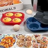 Webake forma do muffinek i frytkownicy, 3 sztuki, silikonowa