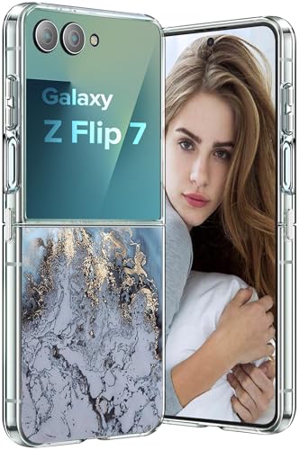 Coque Z Flip 7 Marble antichoc et antirayure pour femme