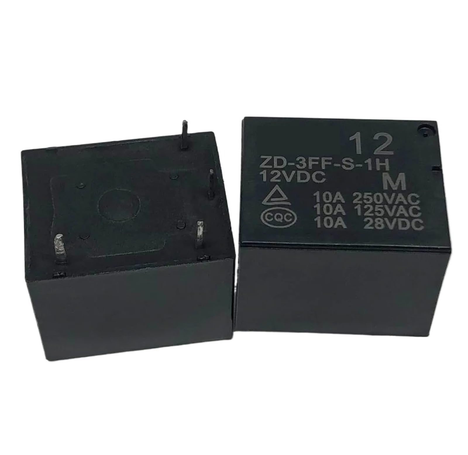 Relais ZD-3FF-S-1H 12V CC avec haute capacité de commutation 20A T73A XL