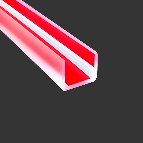 Miniatura 8 de Borde de goma transparente, borde de goma transparente autoadhesivo, protector de borde para chapa, gafas o gafas flexibles, material de goma de