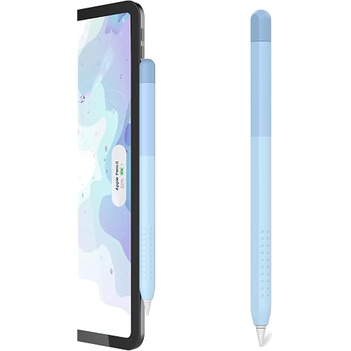 Delidigi for Apple Pencil Pro (2024) & Apple Pencil 2nd Generation Case | Gradient Color Design Silicone Sleeve Cover, Magnetic Charging Compatible, Double Tap Support