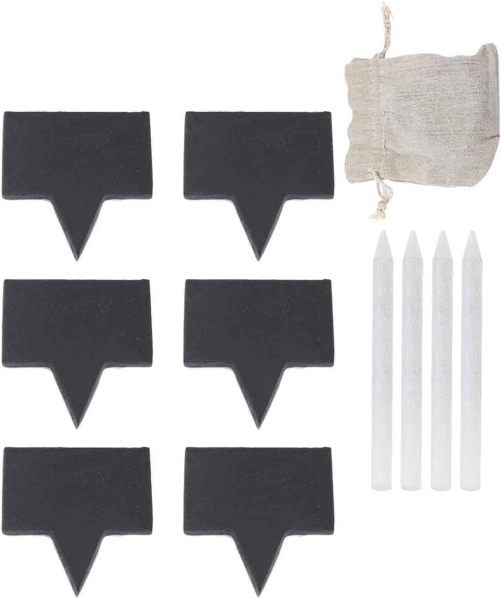 Alipis Cheese Board Accessory Reusable Cheese Pickers Decorative Food Tags for Party Buffet Black