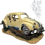 JUNENTER 水族館バブルレックカーデコレーション - エアバブラー酸素ポンプ用魚タンクバブルカーデコレーション、樹脂素材カーデコレーション