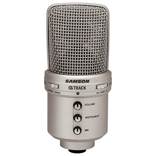 Samson G-Track USB Condenser Mic with Audio Interface