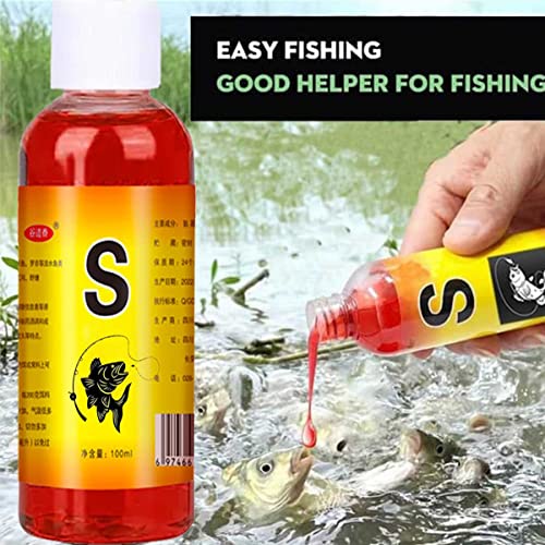 100Ml Upgrade Version-Natural Bait Scent Fish Attractants For Baits, [S]High Concentration 2023 New Fish Bait Fishing Attractants Enhancer Liquid Practical Anglers Fishing Equipment Accessories (2Pcs) #TOP1