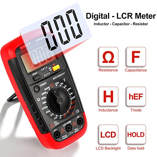 The7Box Professional Capacitor Tester Lcr Meter Lcd Digital Capacitance Inductance Resistance Tester For Testing Resistance, Capacitance And Inductance Also It Can Be Used To Test Triodes. #TOP3