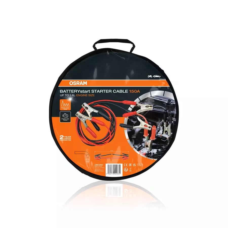 Osram Akü Takviye Kablosu Batterystart Starter Cable 150A