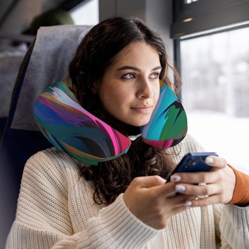 Almohada de memoria para viaje cuello tamaño estándar miniatura 6