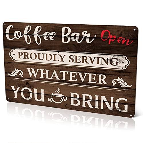 Rousen Coffee Bar Decor, Coffee Signs For Coffee Bar, Coffee