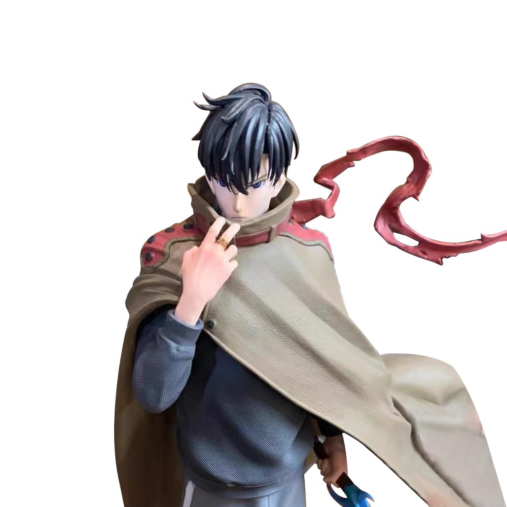 Sung Jin Woo Figurine 21 cm Figurines Anime Sung Jin Woo Figurine d'action Statue Figurine de collection Décoration d'intérieur Voiture Cadeau pour les fans
