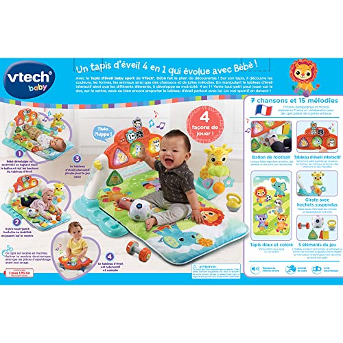 VTech Tapis d'éveil Baby Sport 4 en 1 - vue 7