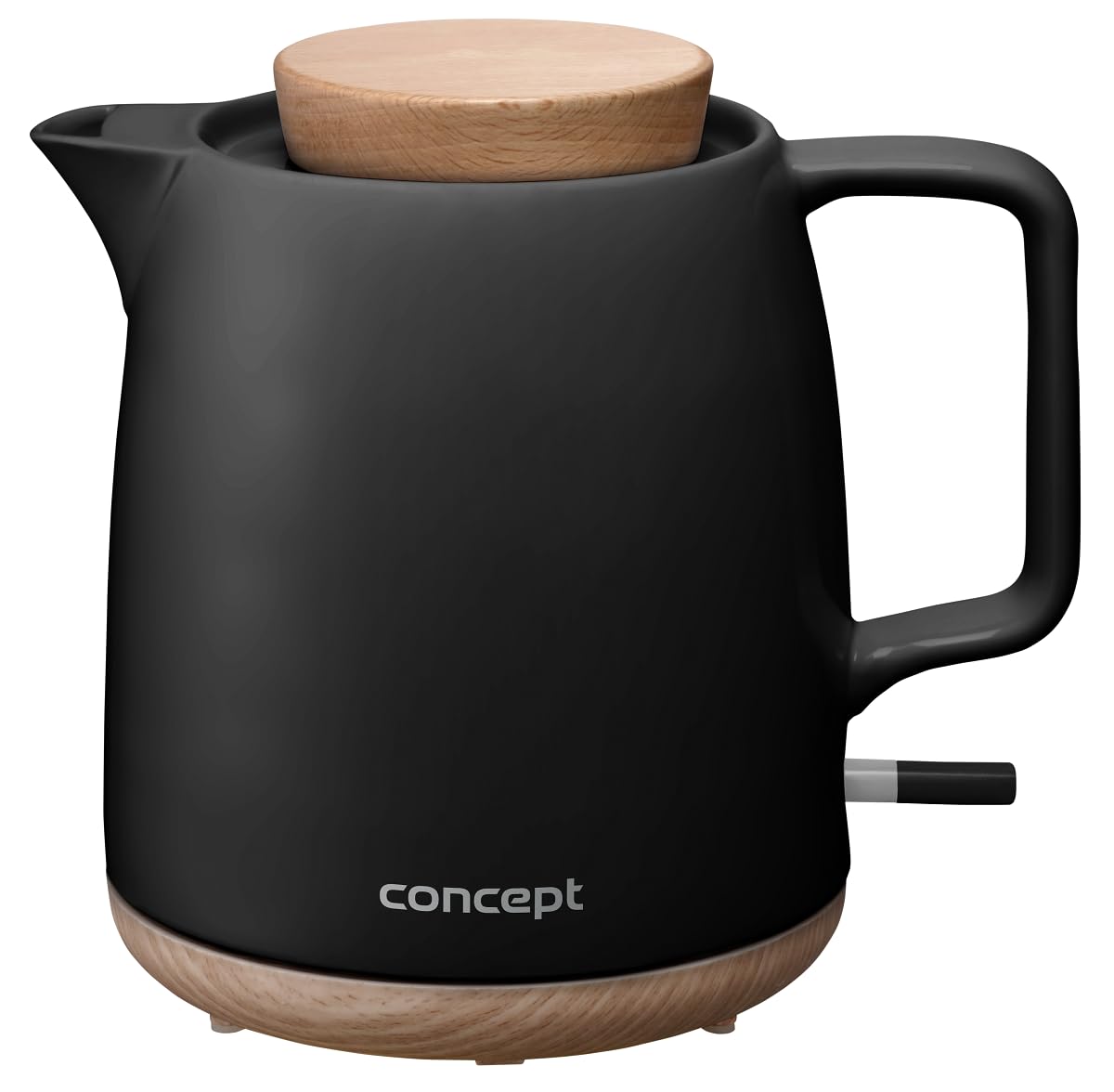 Concept RK0086 elegancki czajnik ceramiczny 1 l czarny