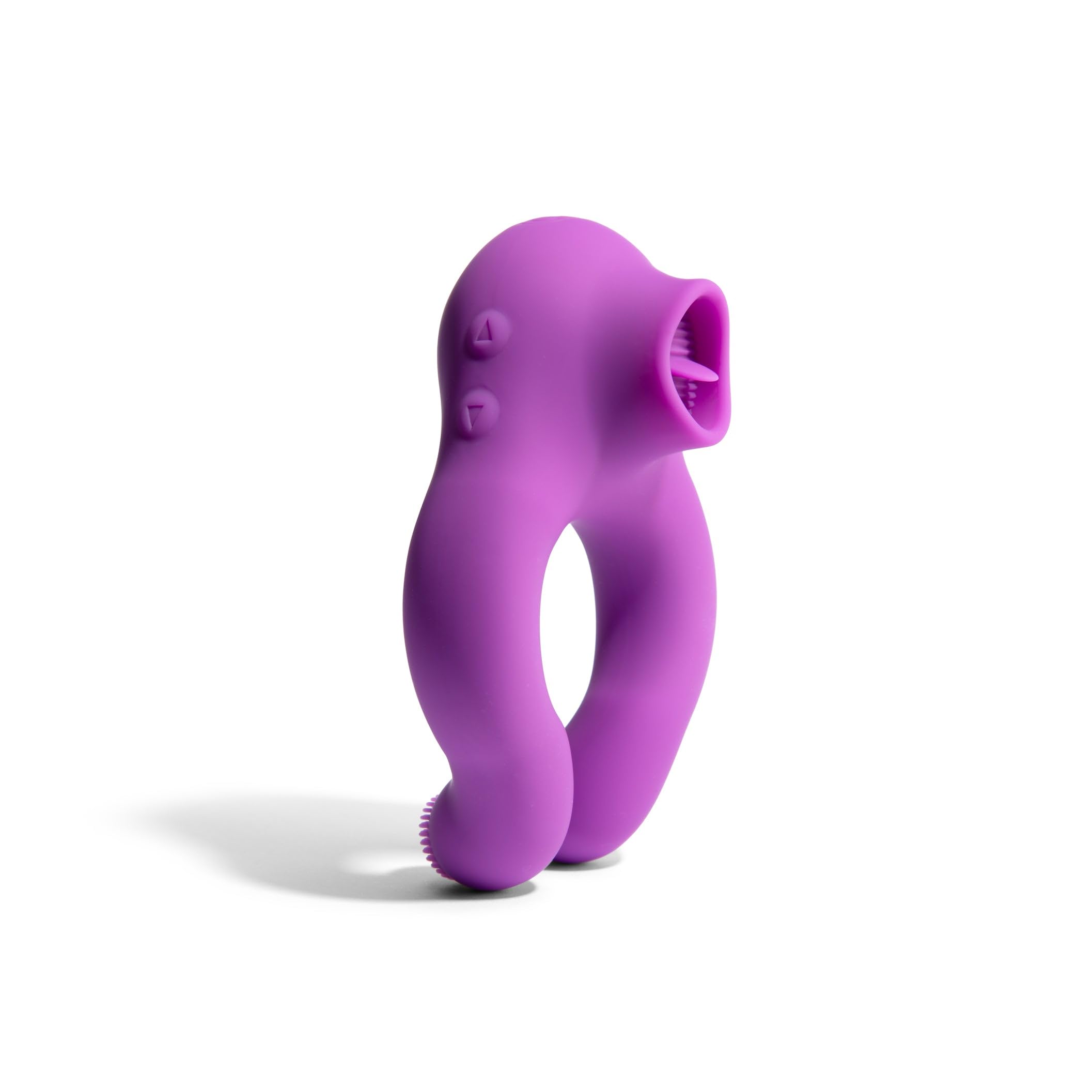 Platanomelón - Vibrador para Parejas con 9 Patrones de Vibración y Control Remoto, Juguete Erótico Sumergible y Recargable - Fenda Lila