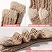 Tavaleu Fuzzy Socks for Women, Fluffy Socks Women, Winter Cozy Sock, Warm Slipper Home Sleeping Sock for Womens
