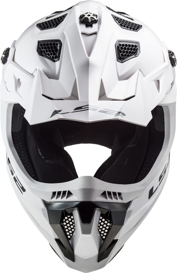LS2 MX700 Subverter Evo Motocross Helmet White - XS : Amazon.ae