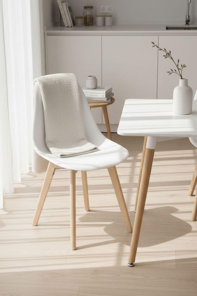Regalos Miguel - Sillas Comedor - Silla Kelen - Blanco