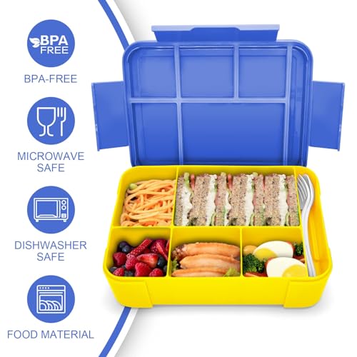 Hap Tim Bento Box Lunch Box for Kids (CA1265-BL) by Hap Tim - Image 5
