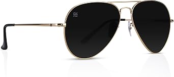 NEVEN Hudson UV400 Mens Polarized Sunglasses - TR90 Chunky Sunglasses - Boating Aviator Glasses for Men and Women