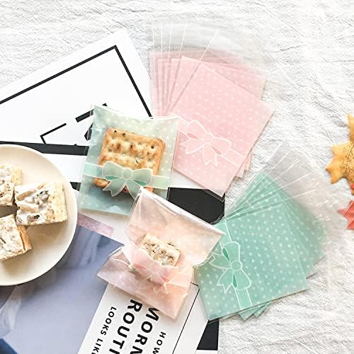 Sabco - 200 pcs Clear Display Bags - Cello Bags OPP - Self Seal Cellophane For Presentation - Food Safe - 10 Sizes - Ideal For FBA Cards Envelopes Pictures (5 x 7")