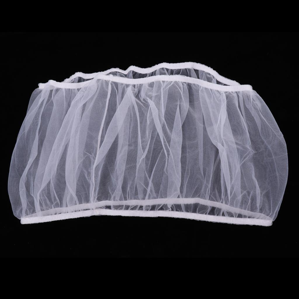 Meri Shop Bird Cage Net Cover Mesh Bird Seed Catcher Guard Net Cover Shell Skirt Trap Whte L (B0B2P53VYL) Amazon Price History, Amazon Price Tracker