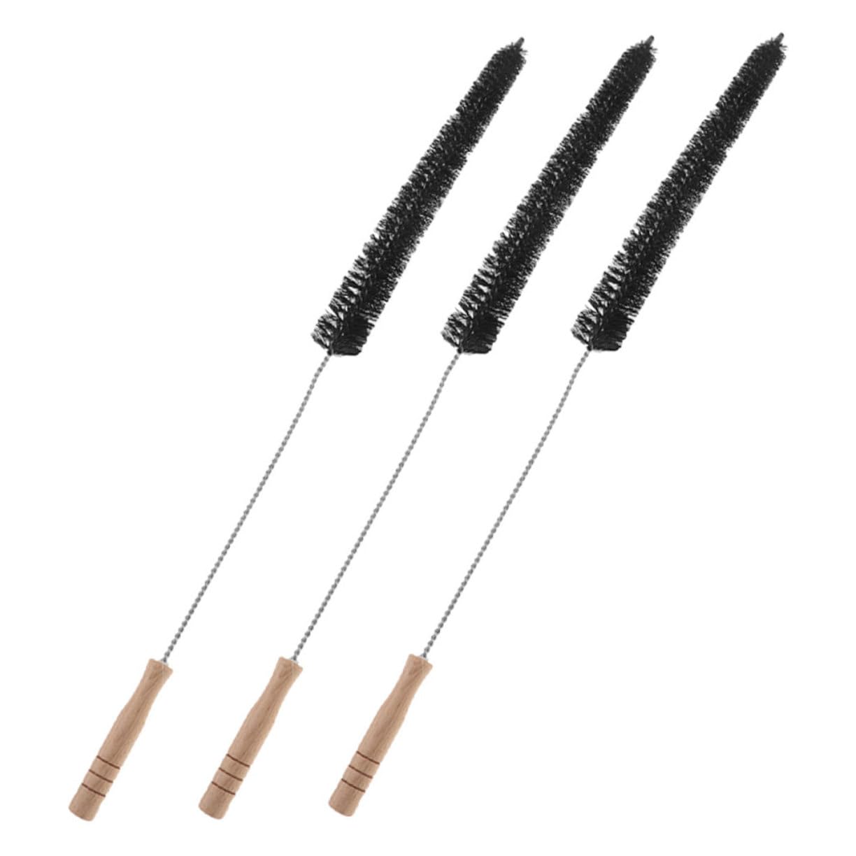 Ciieeo 70cm Dryer Vent Cleaning Brush 3 Pack Radiator and Refrigerator Coil Brush Lint Home Maintenance Tool